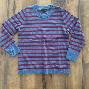 J crew with cashmere sweater, medium